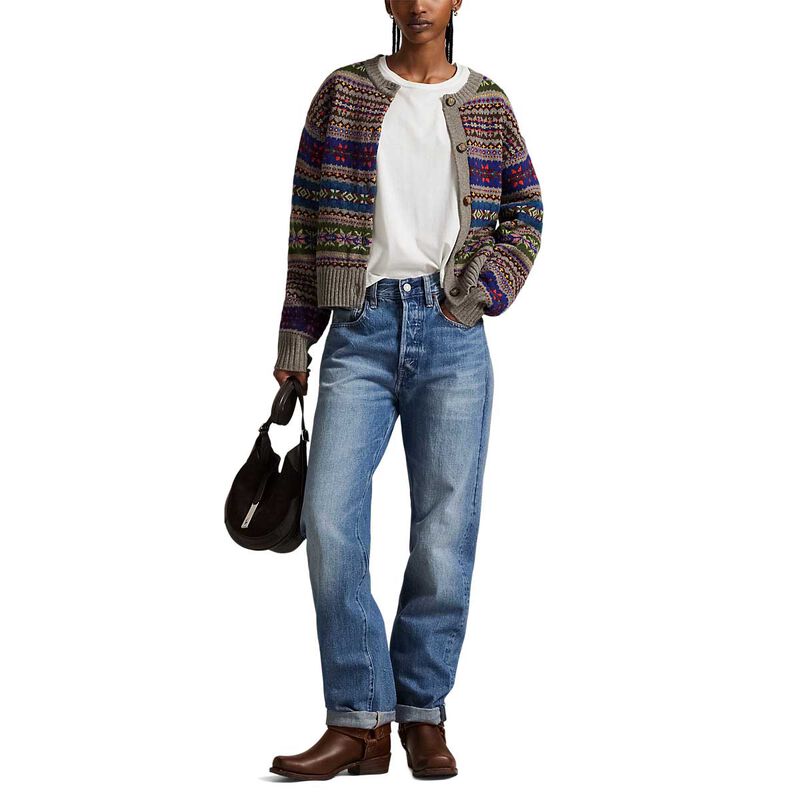 Polo Ralph Lauren Fair Isle Buttoned Cardigan image number 3